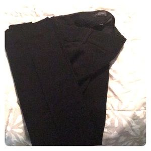 The Limited size 0 straight leg career pants